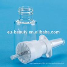 Ring nasal sprayer for medical 18 mm glass bottle